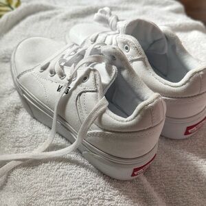 Vans Kids Classic White Sneakers